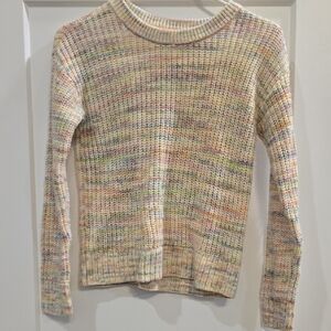 SO Multicolor Knit Girl's Sweater